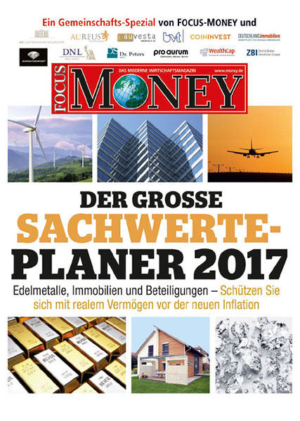 Der große Sachwerte Planer - Metalli preziosi, immobili e partecipazioni - Proteggetevi dalla nuova inflazione con i beni rifugio.