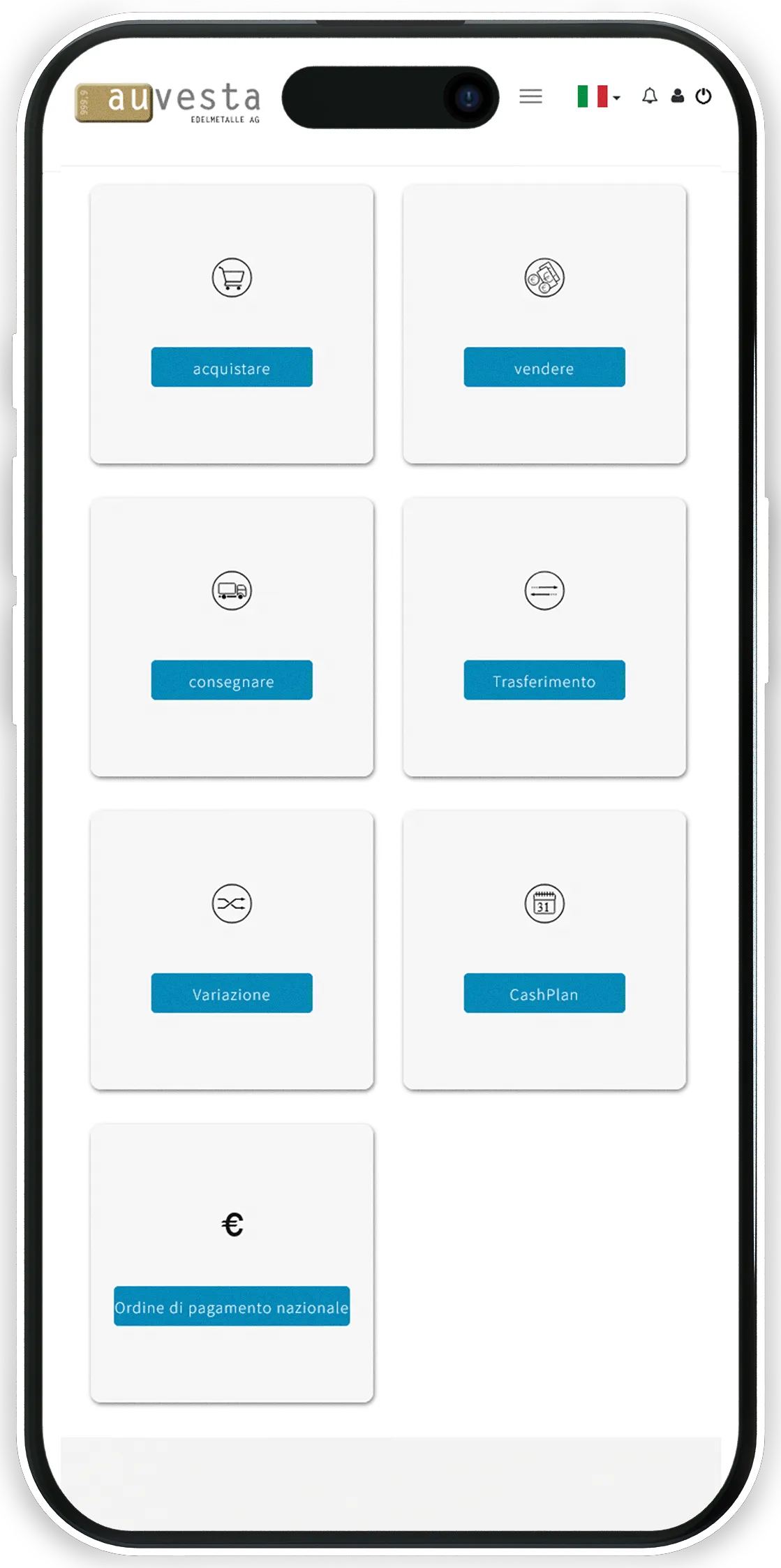 Übersicht - Deposito online